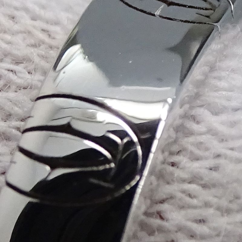 Cartier Ring Women's Brand Ring 750wg Happy Birthday White Gold  #54