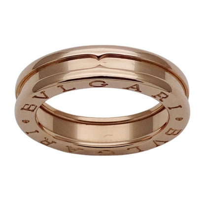 Bulgari Bvlgari Ring Ladies Men's Brand Ring 750pg B-zero1 1 Band Pink Gold #51