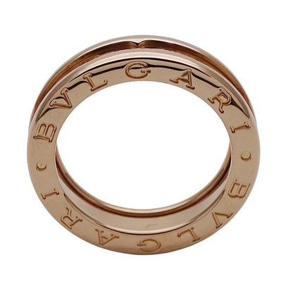Bulgari Bvlgari Ring Ladies Men's Brand Ring 750pg B-zero1 1 Band Pink Gold #51