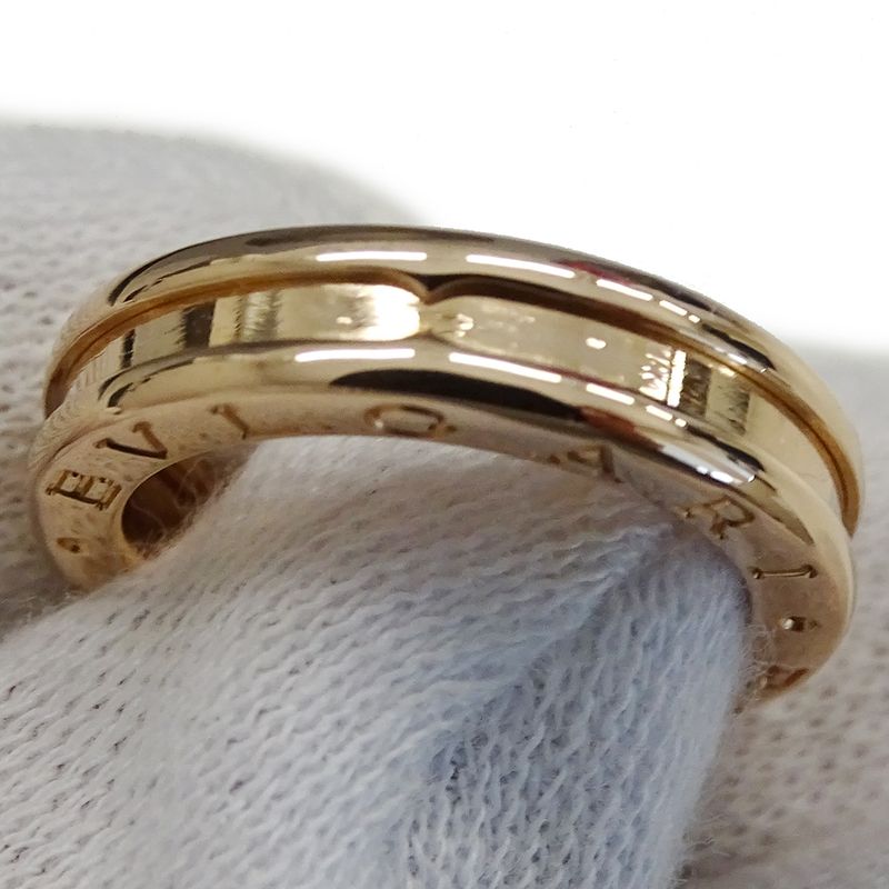 Bulgari Bvlgari Ring Ladies Men's Brand Ring 750pg B-zero1 1 Band Pink Gold #51