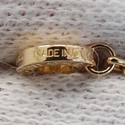 Bulgari Bvlgari Necklace Ladies Brand 750pg Onyx Diamond Serpenti Viper Pink