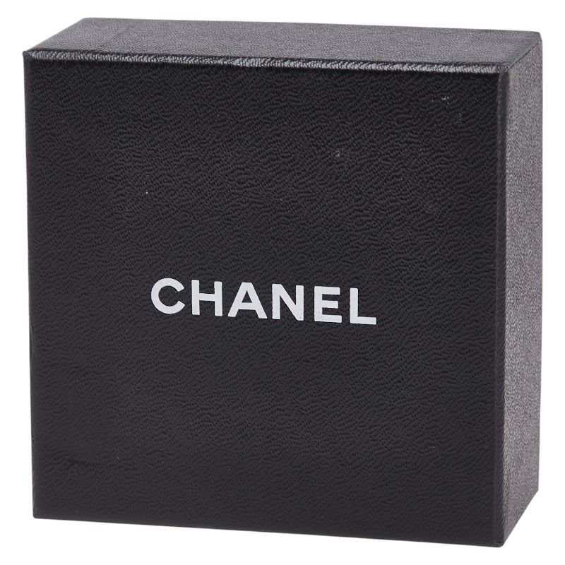 Chanel Coco Mark Swing Stud Gold Faux Pearl Plated Ladies Chanel