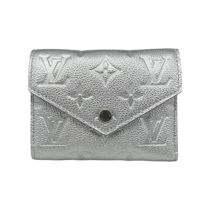 Louis Vuitton Trifold Wallet Portefeuille Victorine M26896 Monogram Empreinte