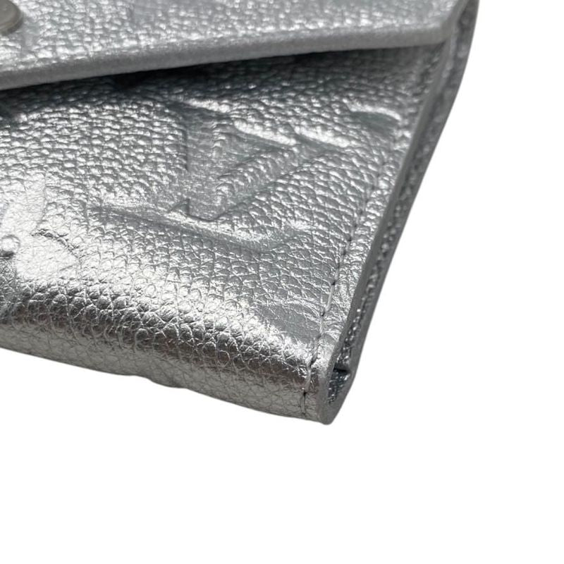 Louis Vuitton Trifold Wallet Portefeuille Victorine M26896 Monogram Empreinte