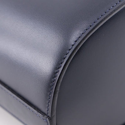 Celine Old Celine Vintage Calf Black Women's Shoulder Bag