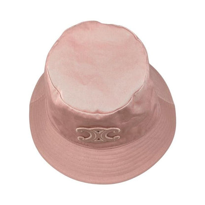 Celine Hat Triomphe Bucket Hat 2aue0968p.25py Size S Cotton Pink Celine