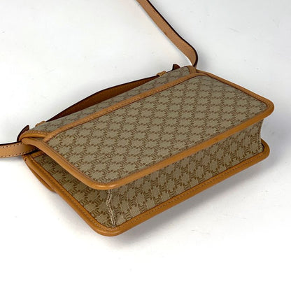 Celine Macadam Pattern Shoulder Bag Crossbody Handbag Shoulder Bag Coated