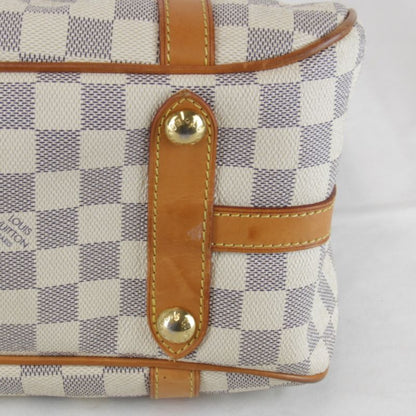 Louis Vuitton Stresa GM N42221 Shoulder Bag Damier Azure Canvas White