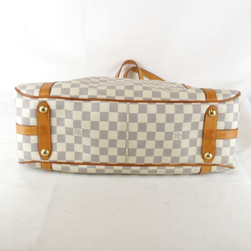 Louis Vuitton Stresa GM N42221 Shoulder Bag Damier Azure Canvas White