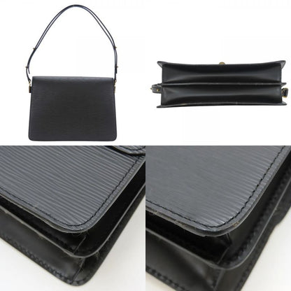 Louis Vuitton Shoulder Bag Free Run M52402 Epi Leather Noir Black Gold Hardware