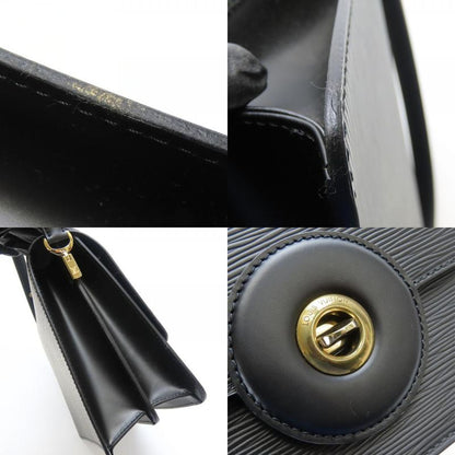 Louis Vuitton Shoulder Bag Free Run M52402 Epi Leather Noir Black Gold Hardware