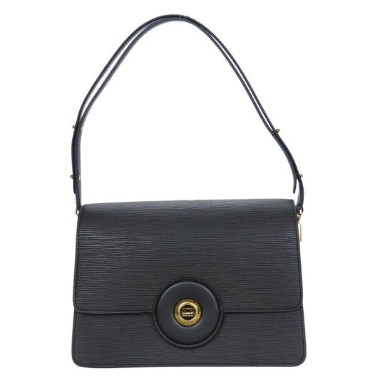 Louis Vuitton Shoulder Bag Free Run M52402 Epi Leather Noir Black Gold Hardware