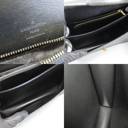 Louis Vuitton Shoulder Bag Free Run M52402 Epi Leather Noir Black Gold Hardware