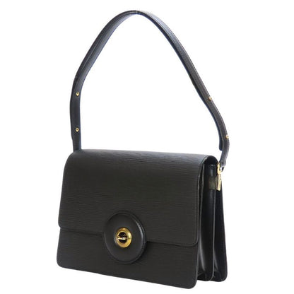 Louis Vuitton Shoulder Bag Free Run M52402 Epi Leather Noir Black Gold Hardware