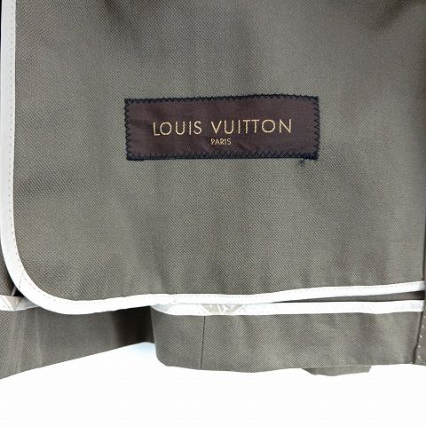 Louis Vuitton Tailored Jacket 48 Khaki Olive AA