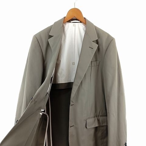 Louis Vuitton Tailored Jacket 48 Khaki Olive AA