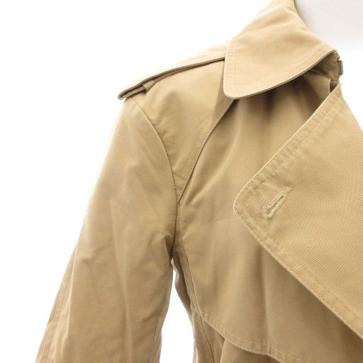 Celine Phoebe Period Trench Coat Gown 36 Long Belted Backless Buttonless Neck