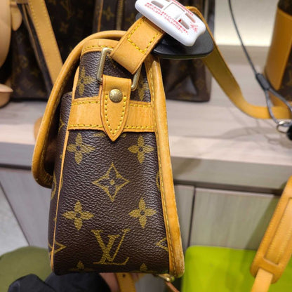 Louis Vuitton Monogram Sologne Shoulder Bag Brown PVC X Leather M42250 Sl0063