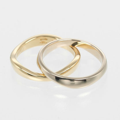 Cartier Love Me 18K Yellow Gold X 18K White Gold 7.5 Ladies 5.2g Ring