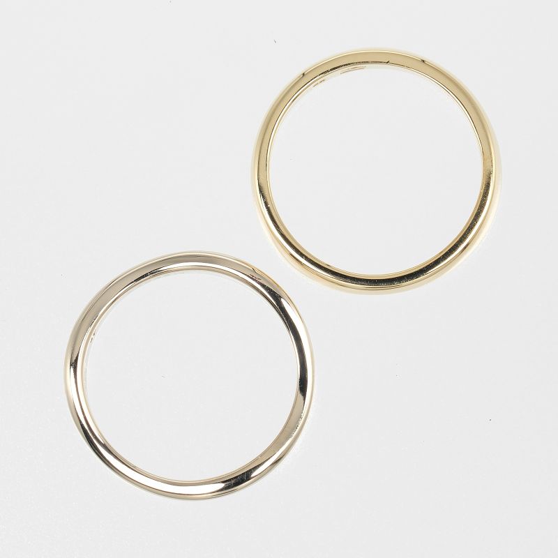 Cartier Love Me 18K Yellow Gold X 18K White Gold 7.5 Ladies 5.2g Ring