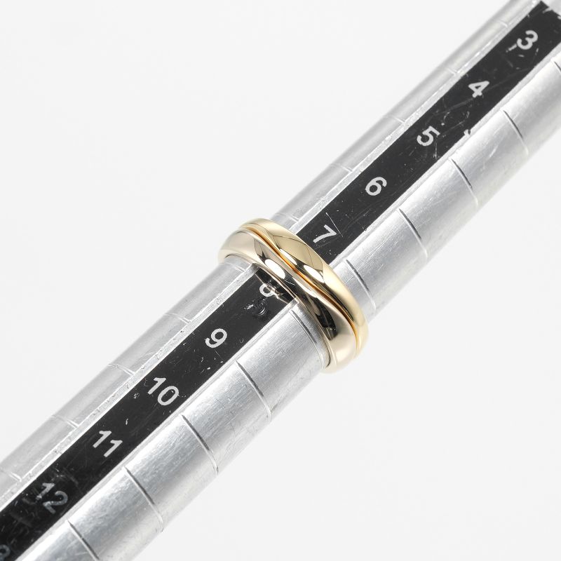 Cartier Love Me 18K Yellow Gold X 18K White Gold 7.5 Ladies 5.2g Ring