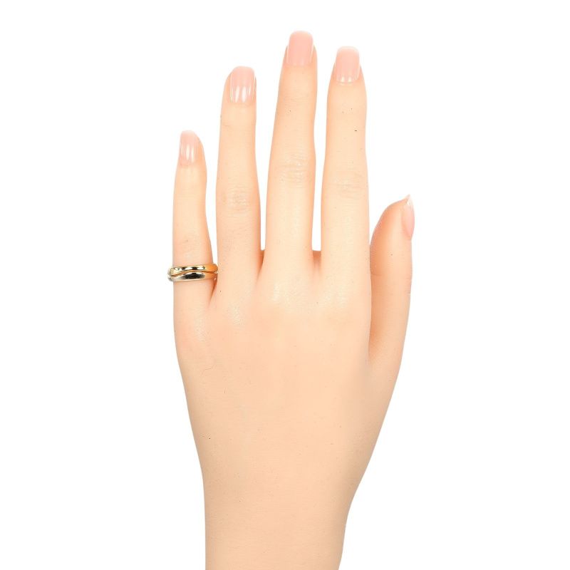 Cartier Love Me 18K Yellow Gold X 18K White Gold 7.5 Ladies 5.2g Ring