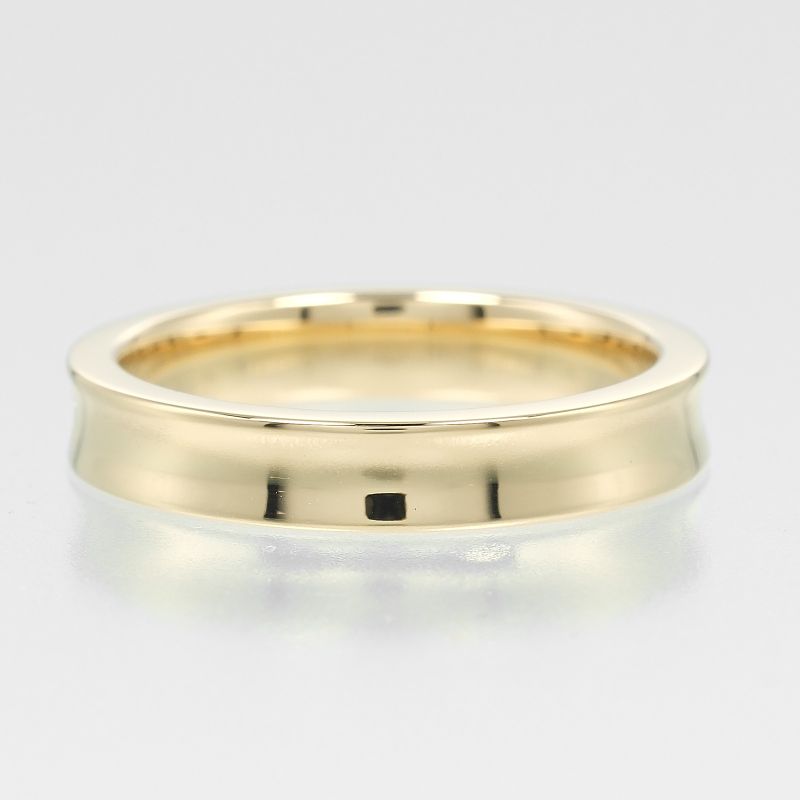 Tiffany & Co 1837 18K Yellow Gold And 2P Diamonds #15 Ladies 6.35g Ring