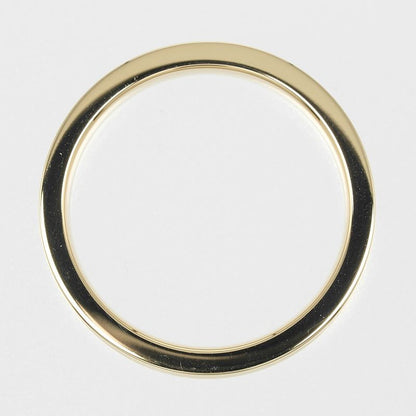 Tiffany & Co 1837 18K Yellow Gold And 2P Diamonds #15 Ladies 6.35g Ring