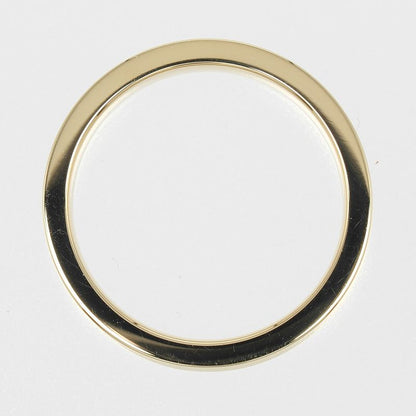 Tiffany & Co 1837 18K Yellow Gold And 2P Diamonds #15 Ladies 6.35g Ring