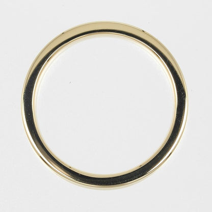 Tiffany & Co 1837 18K Yellow Gold And 2P Diamonds #15 Ladies 6.6g Ring