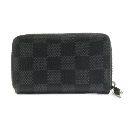 Louis Vuitton Coin Case Damier Graphite Zippy Coin Purse N63076