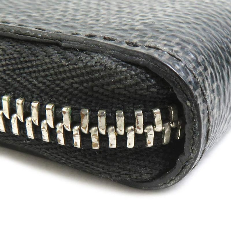 Louis Vuitton Coin Case Damier Graphite Zippy Coin Purse N63076