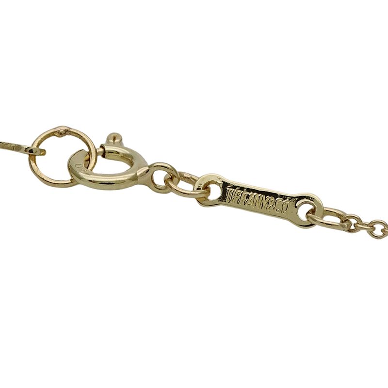 Vtiffany & Co Tiffany & Co Necklace Ladies Brand 750yg Elsa Peretti Open Heart