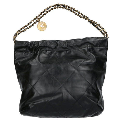 Chanel 22 Small Chain Leather Shoulder Bag Women