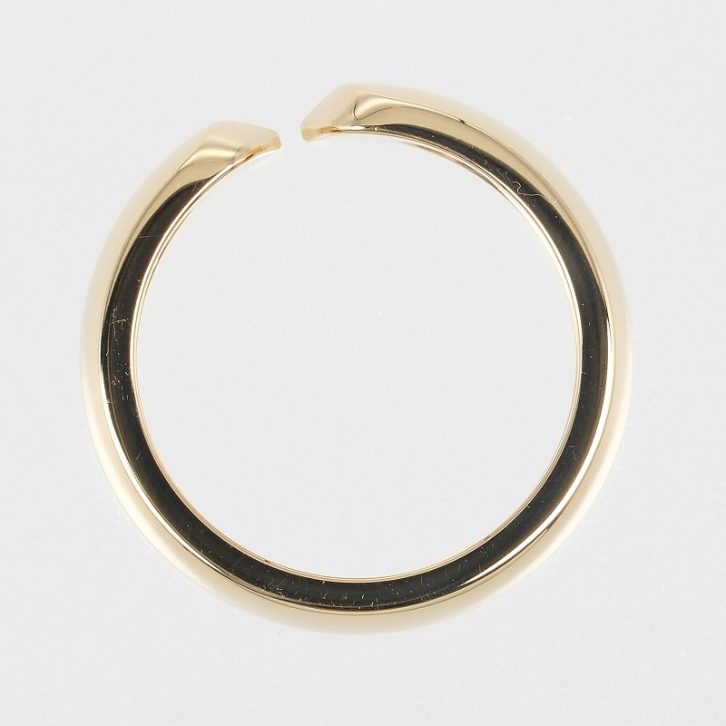 Cartier 2C Absolucé 18K Yellow Gold Size 12 Ladies' 8.7g Ring