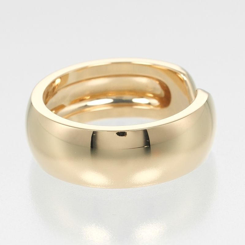 Cartier 2C Absolucé 18K Yellow Gold Size 12 Ladies' 8.7g Ring