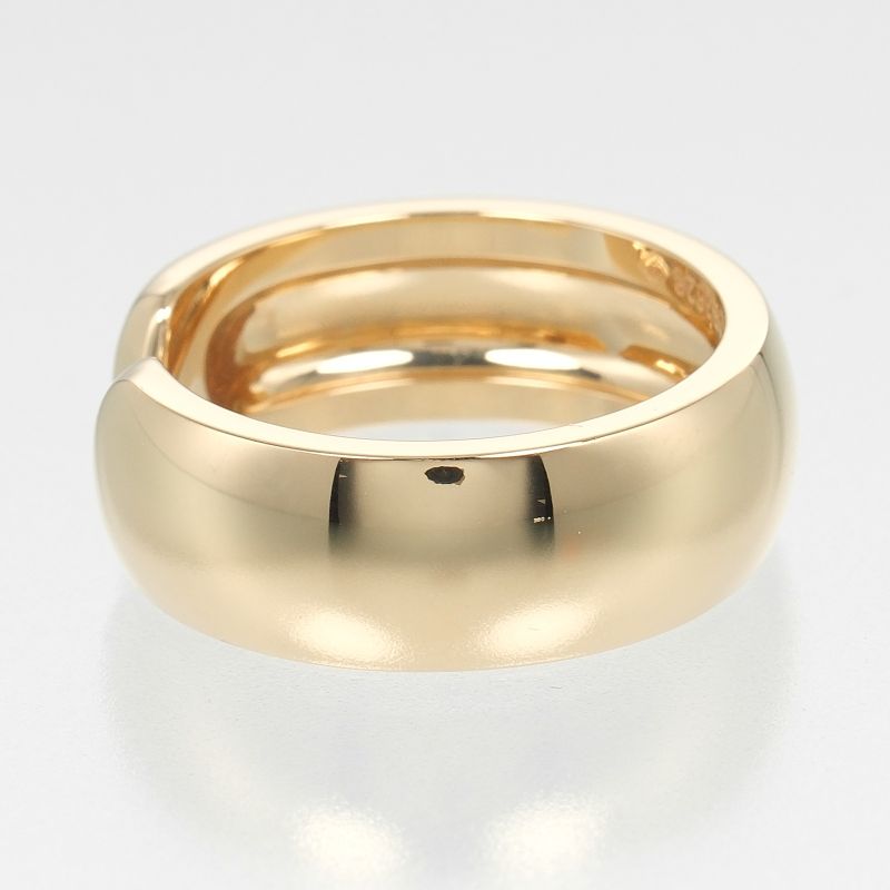 Cartier 2C Absolucé 18K Yellow Gold Size 12 Ladies' 8.7g Ring