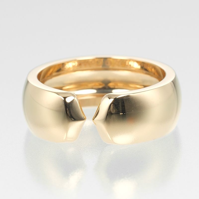 Cartier 2C Absolucé 18K Yellow Gold Size 12 Ladies' 8.7g Ring