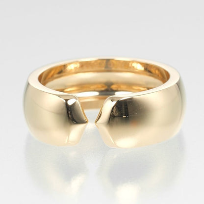 Cartier 2C Absolucé 18K Yellow Gold Size 12 Ladies' 8.7g Ring