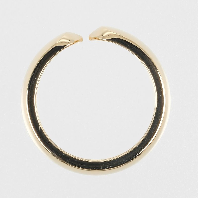 Cartier 2C Absolucé 18K Yellow Gold Size 12 Ladies' 8.7g Ring