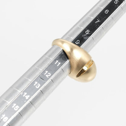 Bvlgari Bulgari Cabochon 18K Yellow Gold #10 Ladies 10.7g Ring