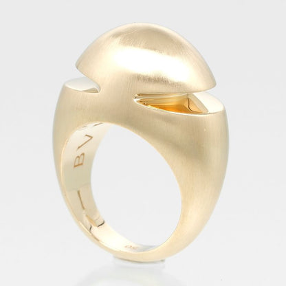 Bvlgari Bulgari Cabochon 18K Yellow Gold #10 Ladies 10.7g Ring