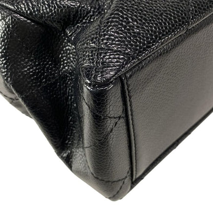 Chanel Handbag Matelasse Black Chain Handle/gold Hardware