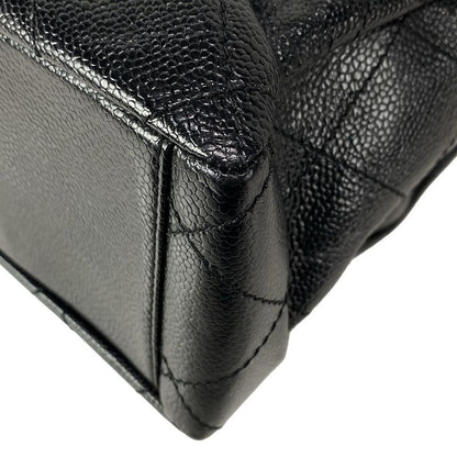 Chanel Handbag Matelasse Black Chain Handle/gold Hardware