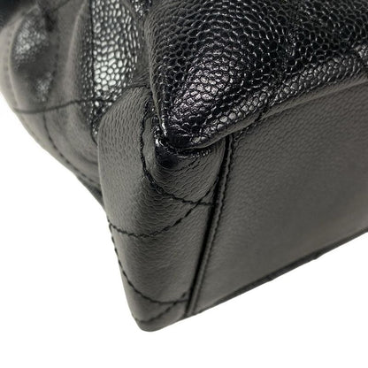 Chanel Handbag Matelasse Black Chain Handle/gold Hardware