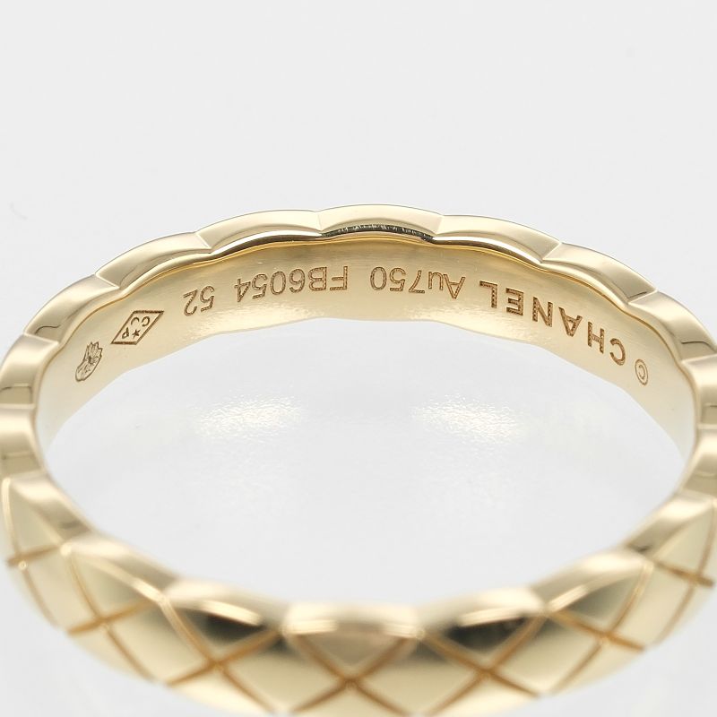 Chanel Coco Crush 18K Yellow Gold #11 Ladies 3.75g Ring