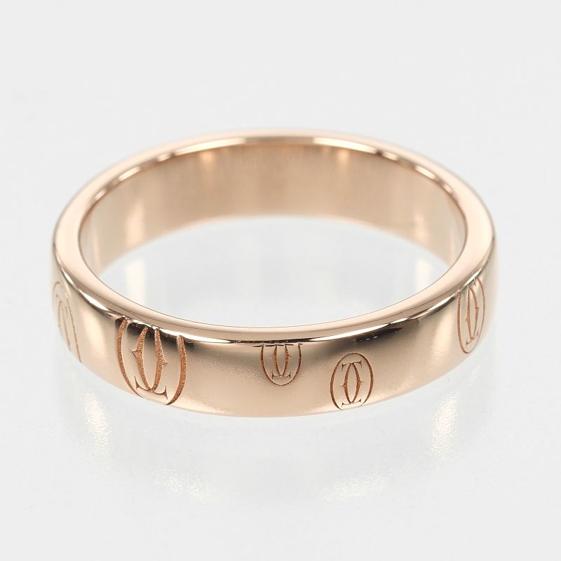 Cartier Happy Birthday 18K Pink Gold #8 Ladies 3.9g Ring