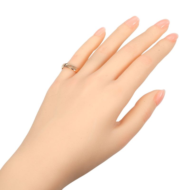 Cartier Happy Birthday 18K Pink Gold #8 Ladies 3.9g Ring