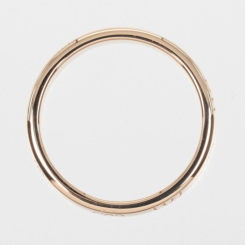 Cartier Happy Birthday 18K Pink Gold #8 Ladies 3.9g Ring