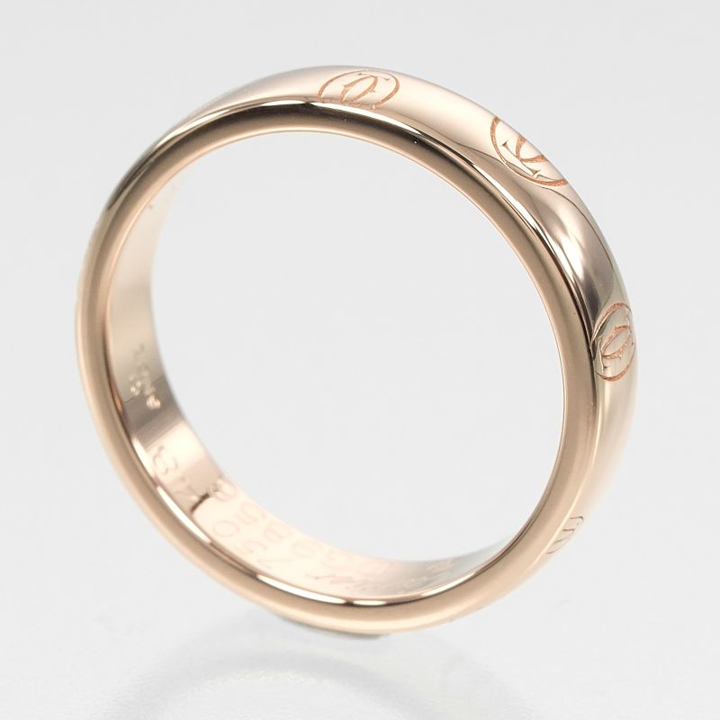 Cartier Happy Birthday 18K Pink Gold #8 Ladies 3.9g Ring